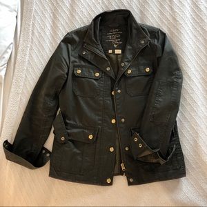 J Crew Downtown Field Coat (Army Green)